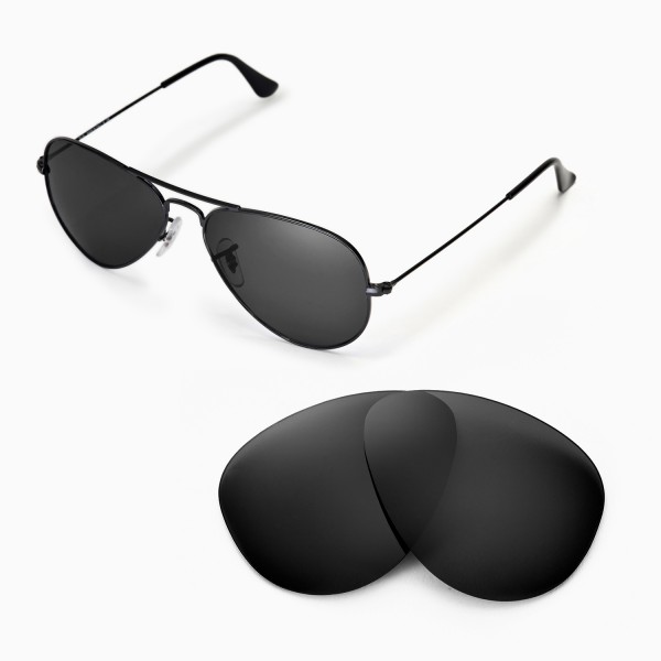 ray ban jet black sunglasses