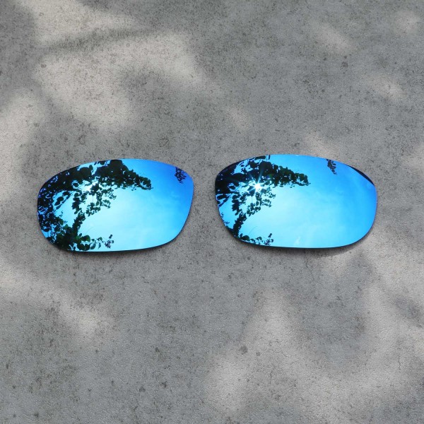 Walleva Lentes de reposição para óculos de sol Oakley Juliet – Várias  opções disponíveis (Ice Blue)