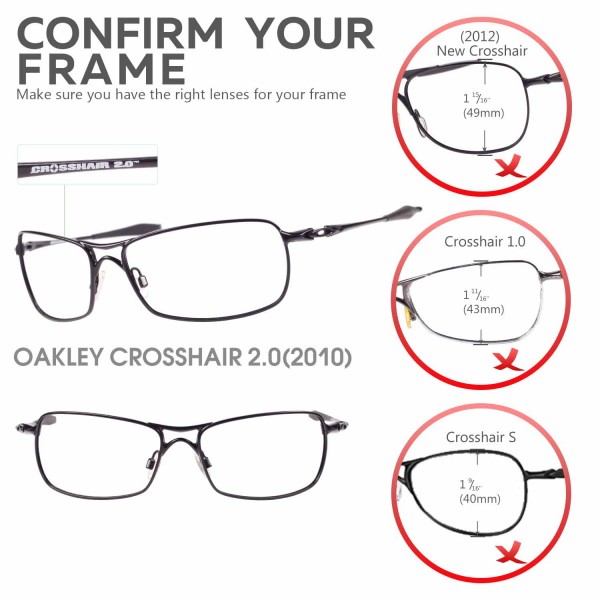 oakley crosshair 2.0 lenses