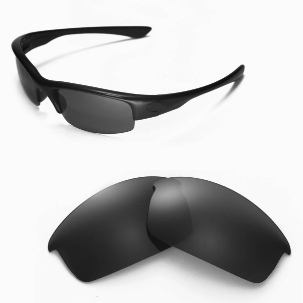 Walleva Replacement Lenses for Oakley Bottlecap Sunglasses - Multiple  Options Available (Black - Polarized)