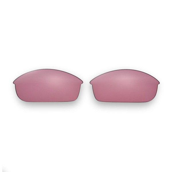 Walleva Pink Replacement Lenses for Oakley Flak Jacket Sunglasses