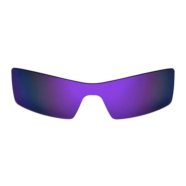 Walleva Purple Polarized Lenses And Green Rubber Kit For Oakley