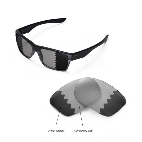 New Walleva Transition Photochromic Polarized Replacement Lenses For Oakley Twoface Sunglasses