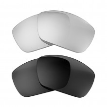 New Walleva Titanium + Black Polarized Replacement Lenses For Costa Del Mar Cat Cay Sunglasses