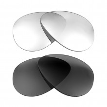 New Walleva Titanium + Black Polarized Replacement Lenses For Costa Del Mar South Point Sunglasses