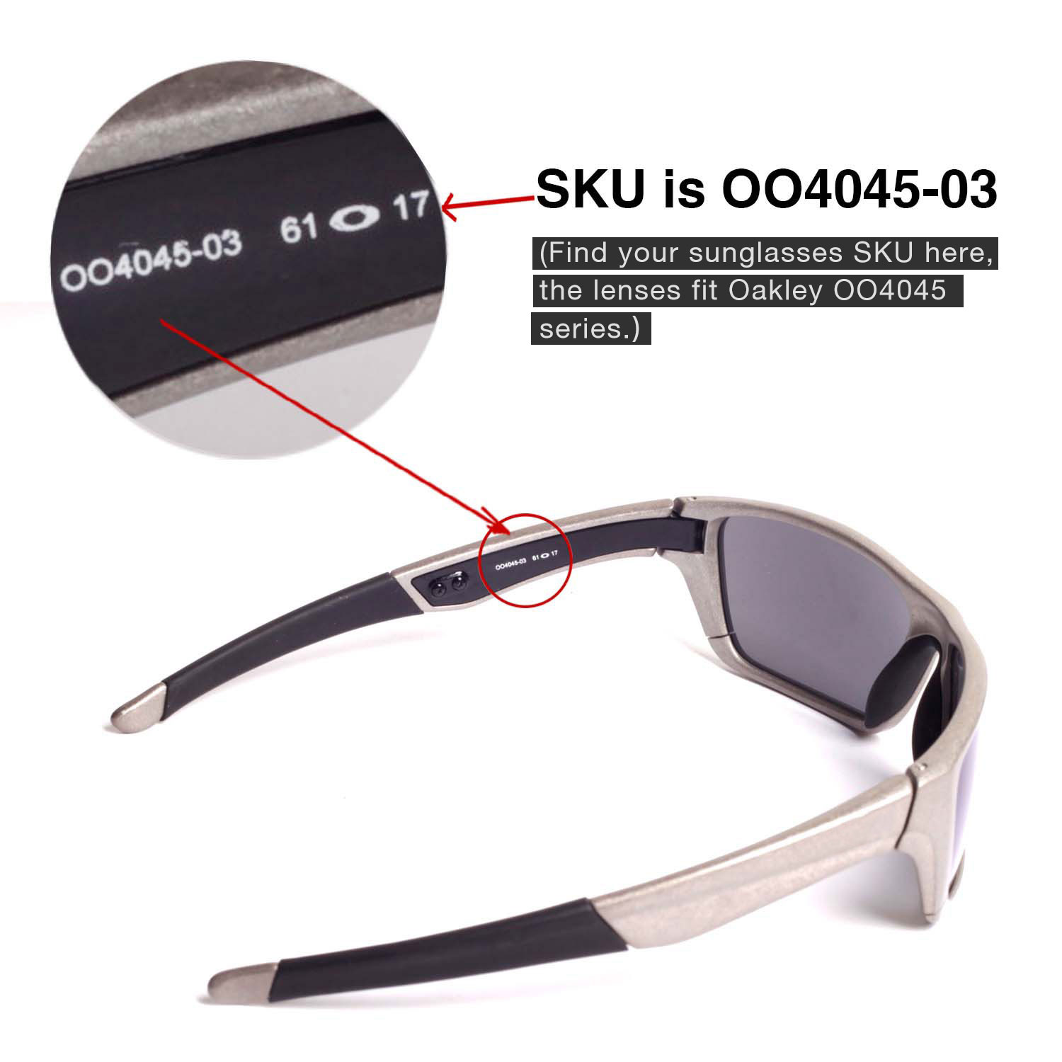 oakley jury replacement arm