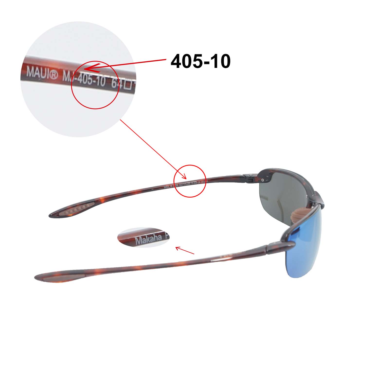 Walleva Polarized Ice Blue Replacement Lenses For Maui Jim Makaha Sunglasses 636045540036 Ebay 