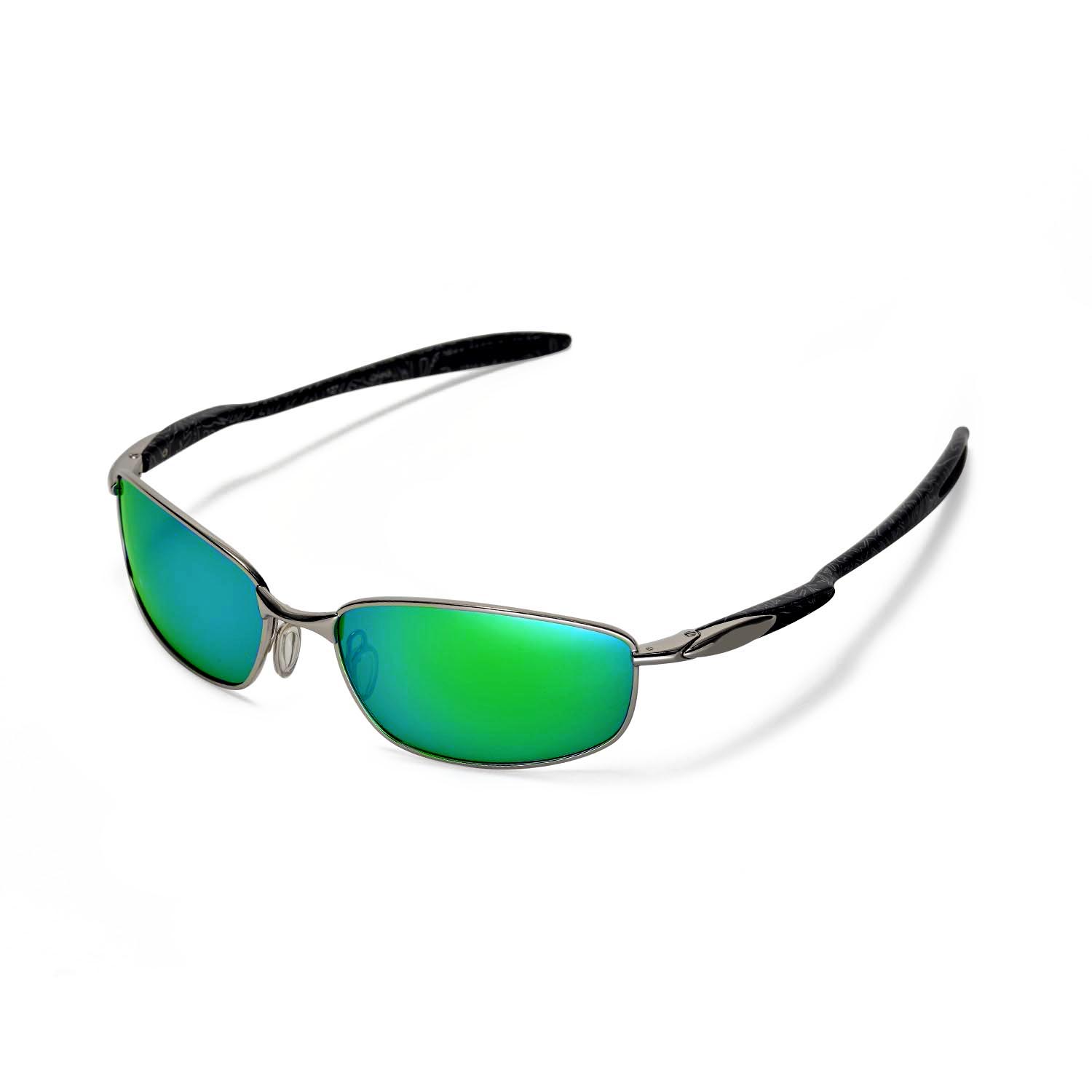 Walleva Polarized Emerald Replacement Lenses For Oakley Blender Sunglasses 636045535117 Ebay 