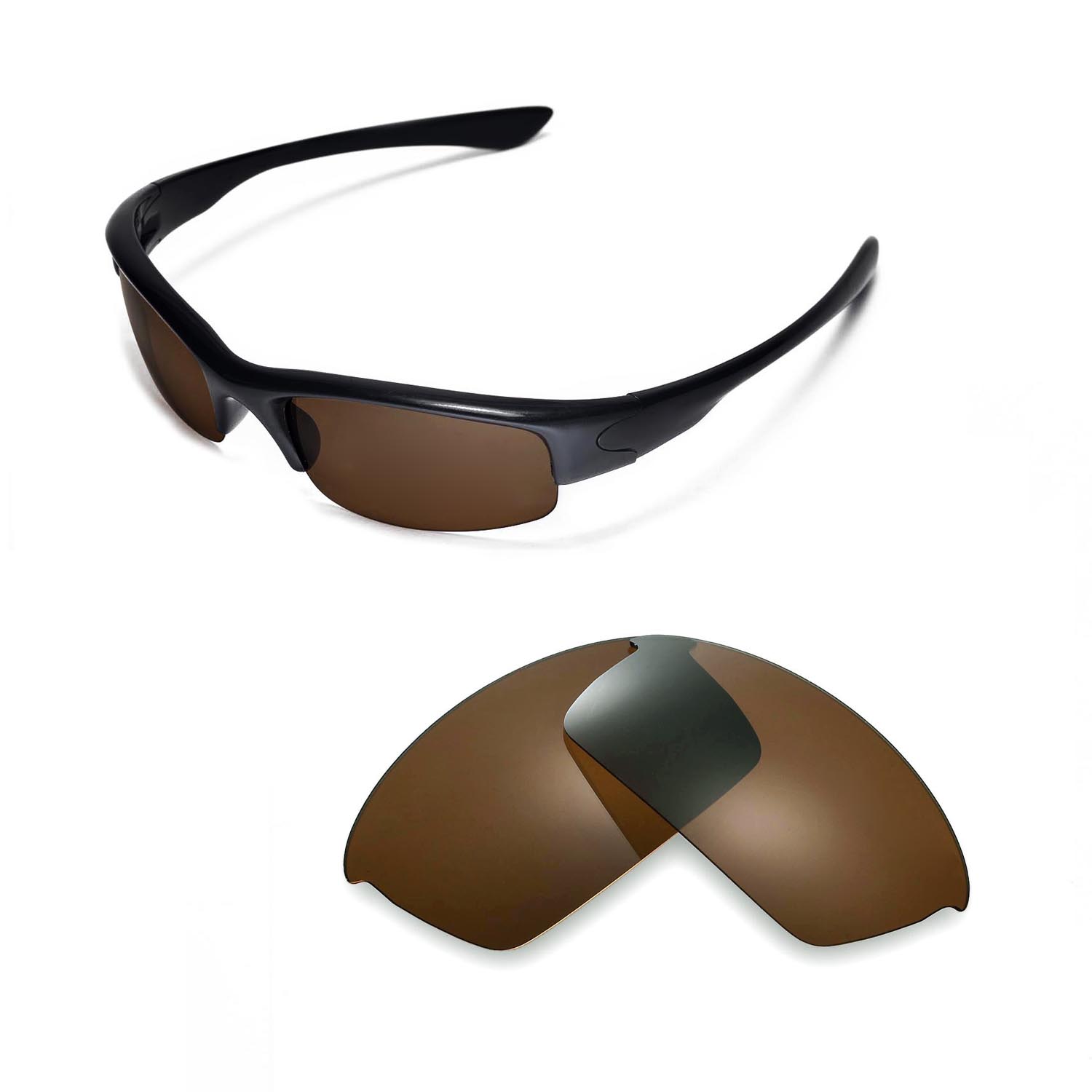 New Walleva Polarized Brown Replacement Lenses For Oakley Bottlecap Sunglasses 636045537036 | eBay