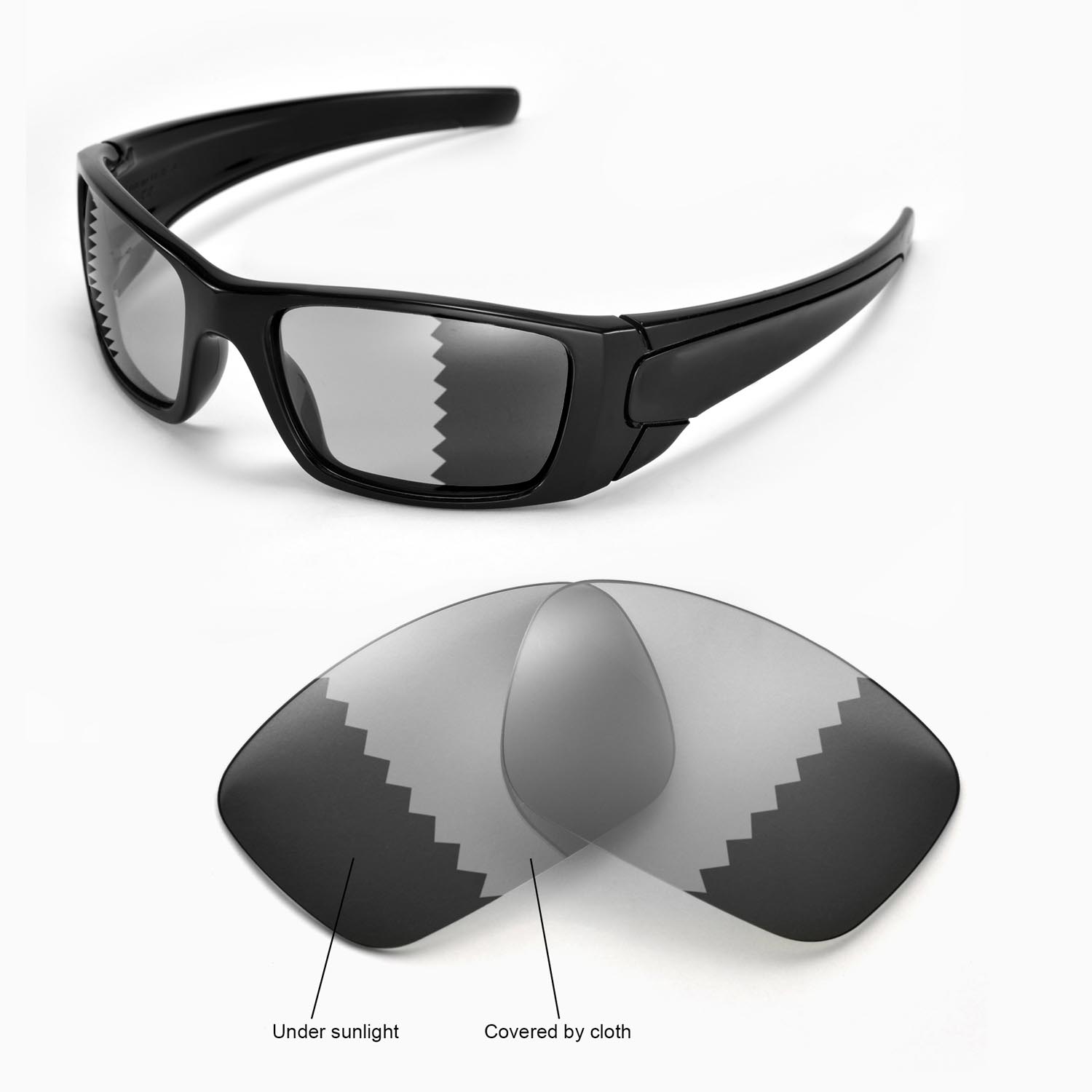 oakley fuel cell clear lenses