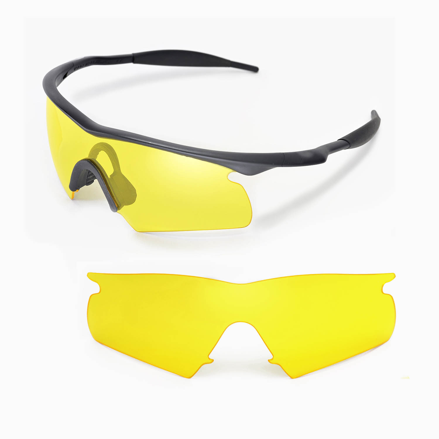 yellow lens oakley sunglasses
