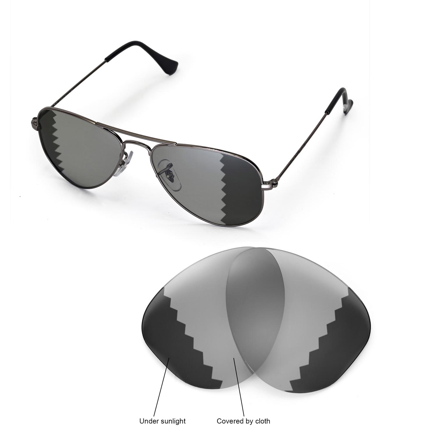 ray ban polarized photochromic sunglasses