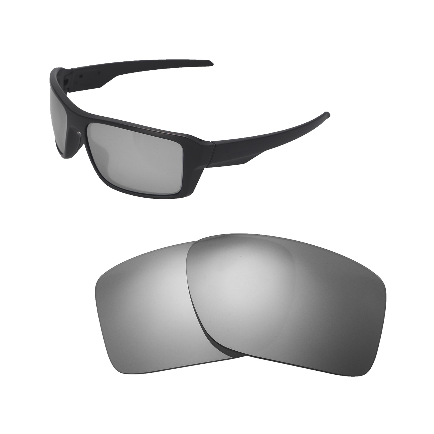 Walleva Replacement Lenses For Oakley Double Edge Sunglasses - Multiple ...